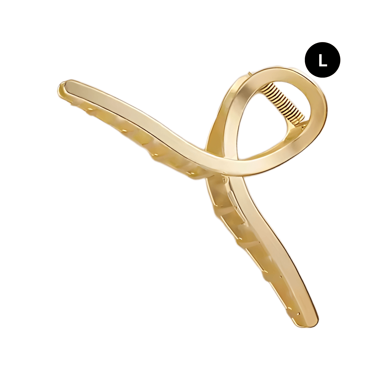 Gold Metal Hair Claws - Gummia